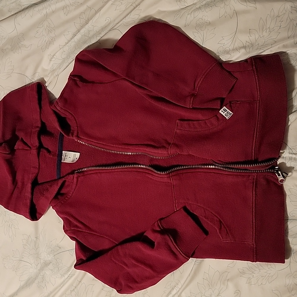 Carter's dinosaur theme zip up hoodie
